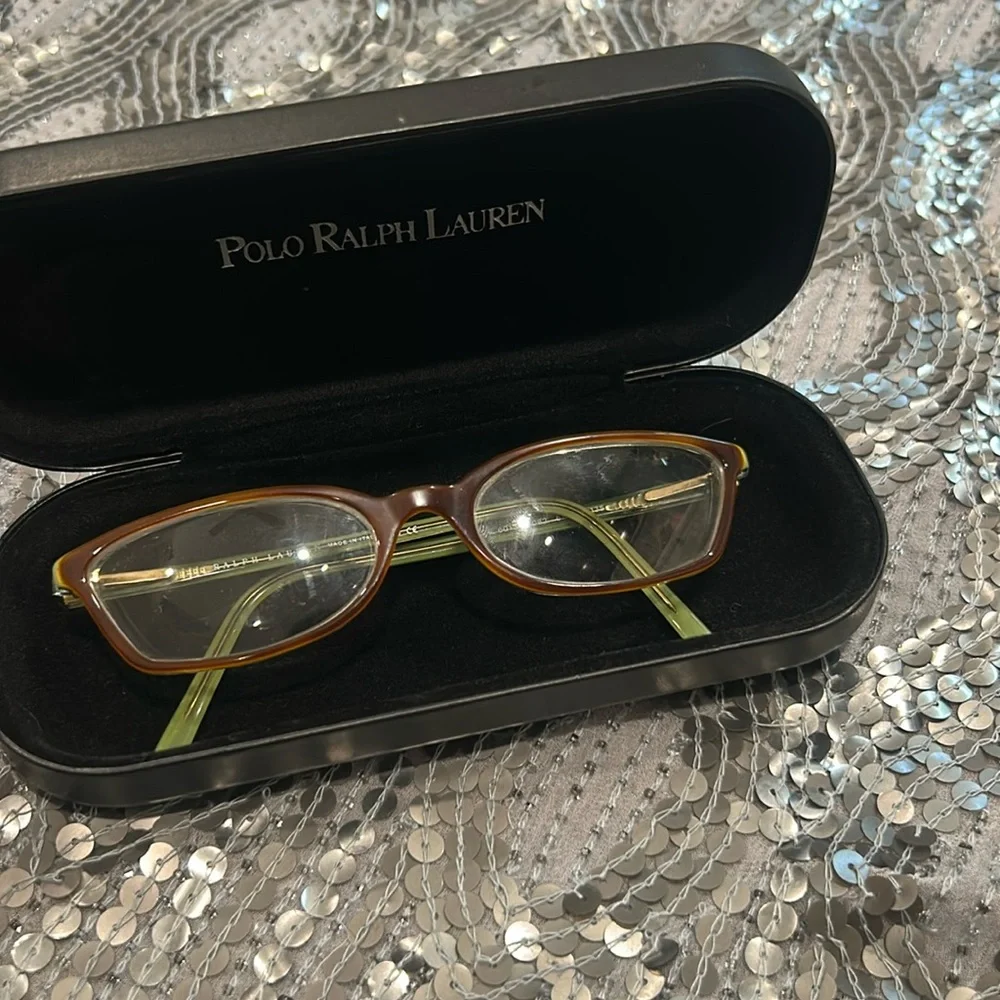 Ralph Lauren Green Brown Prescription Glasses Frames RL 6013 5082 52 🔲17 135
